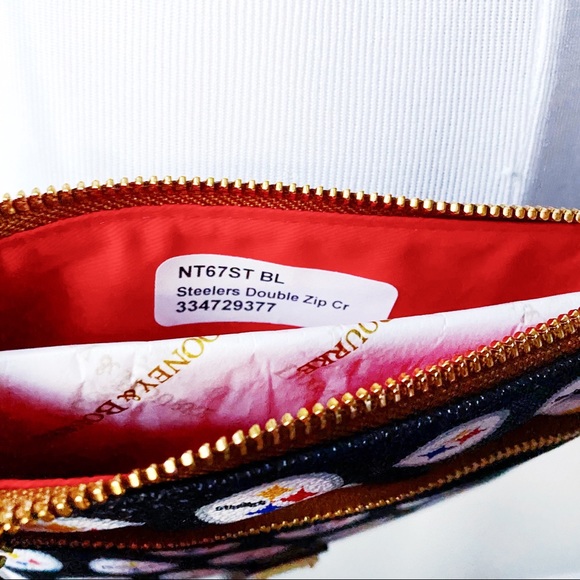 Dooney and Bourke NFL Pittsburgh Steelers Purse - Picture 5 of 8